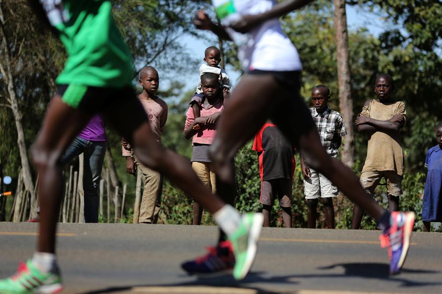 Training for Olympic glory in Kenyan town