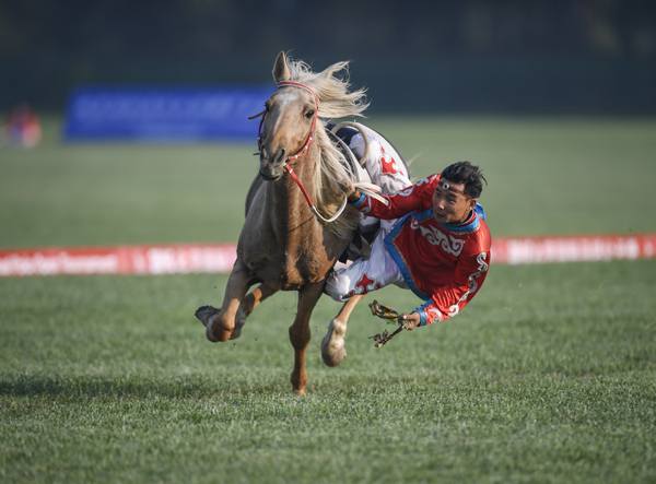 Polo tournament held to promote the sport and horse industry