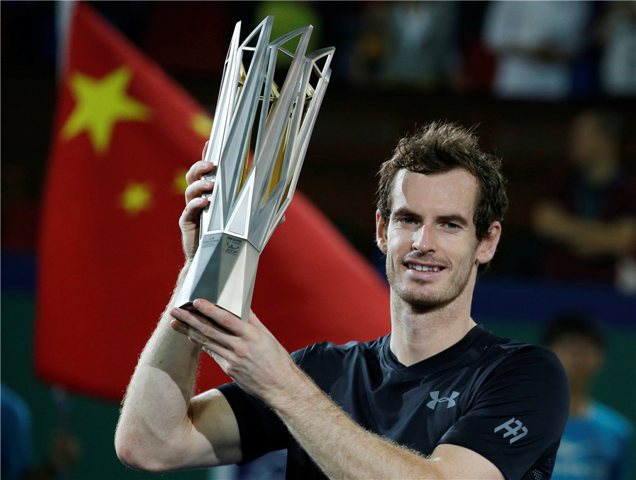 Andy Murray wins men's singles at Shanghai Masters