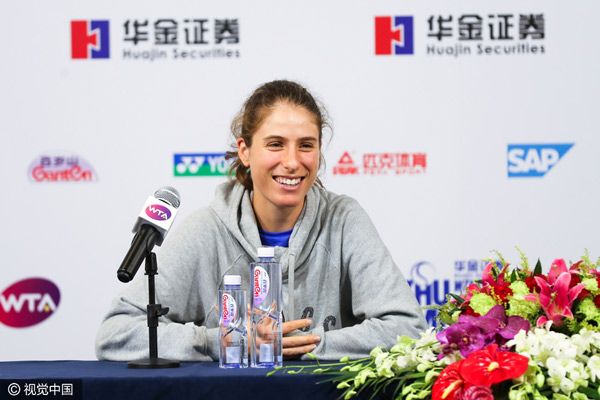 Calmness keeps Konta among the world's best