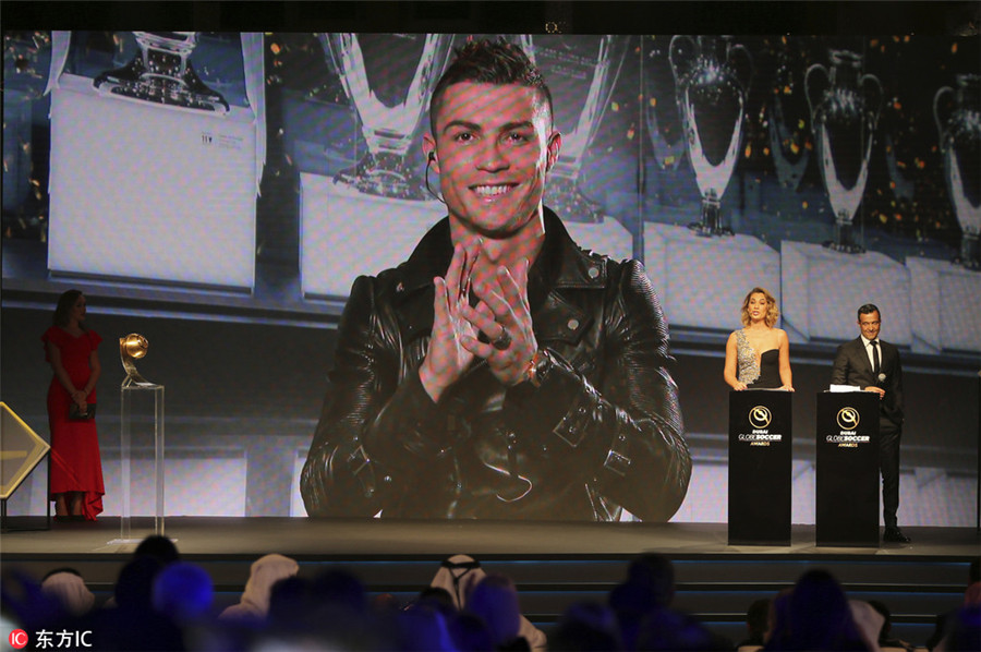 Zheng Zhi, Ronaldo scoop top global awards