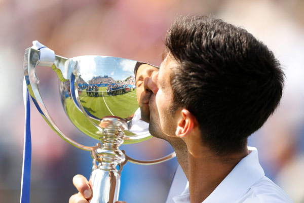 Djokovic purging past struggles