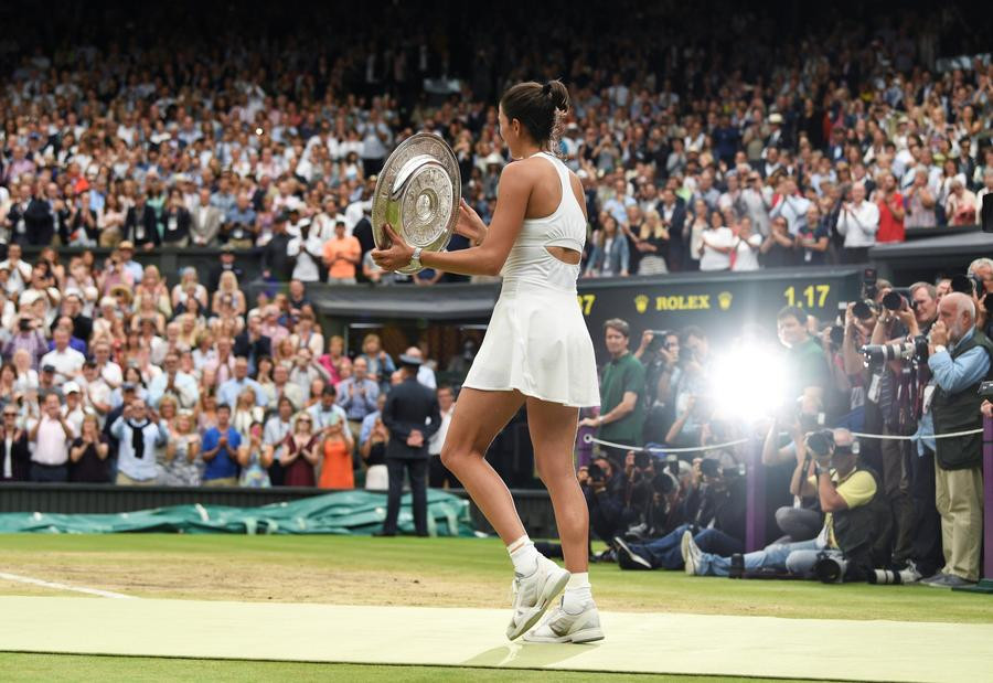 Muguruza crushes Williams to win Wimbledon title