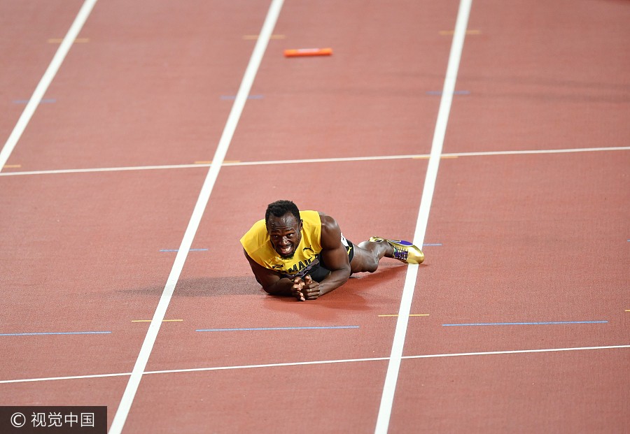 Sad endings for Bolt and Farah as China finished fourth in relay final