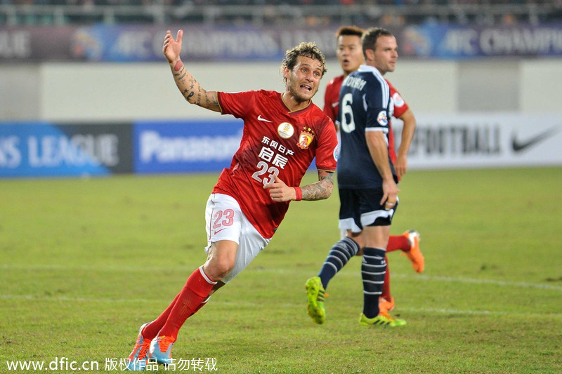 Diamanti inspires Evergrande winning start in AFC Champions League