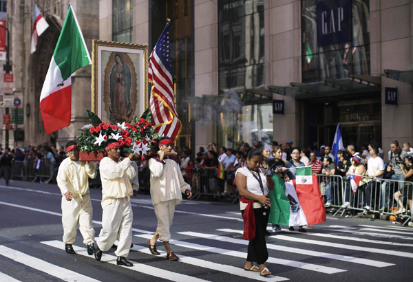 Hispanic Day Parade held in NY