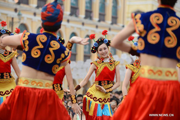 Int'l Youth Dance Festival held in Macao