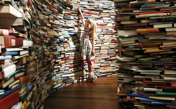 250,000 books at Royal Festival Hall