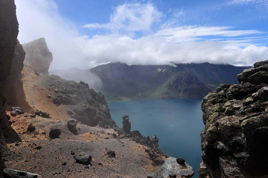 Tianchi Lake on Changbai Mountain