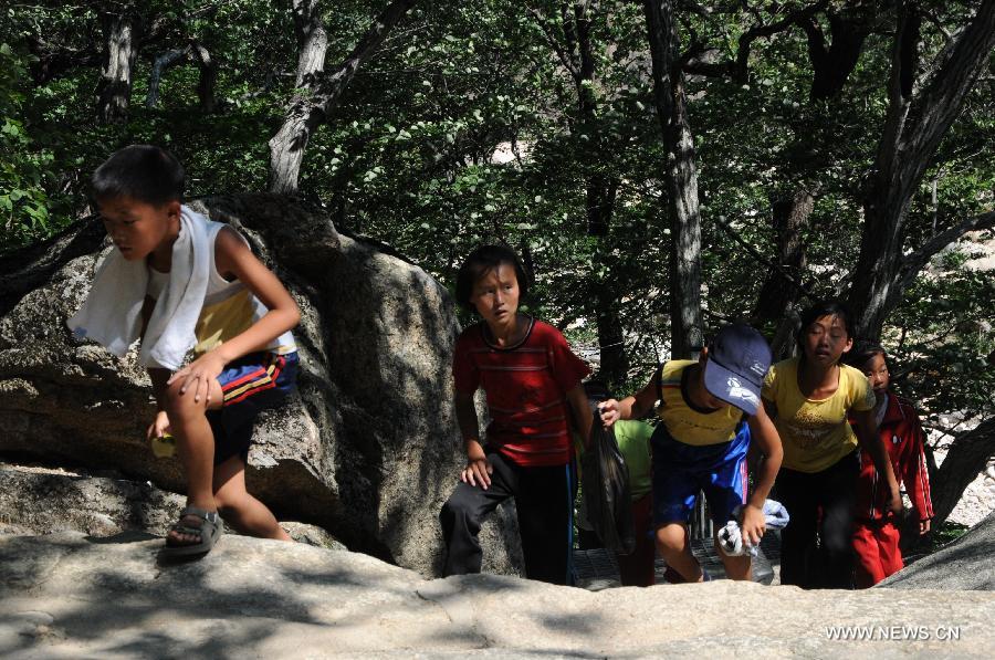 Scenery in Kumgang-san resort in DPRK