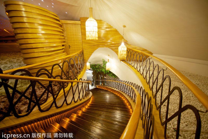 Spa parlor at Club Med Guilin resort