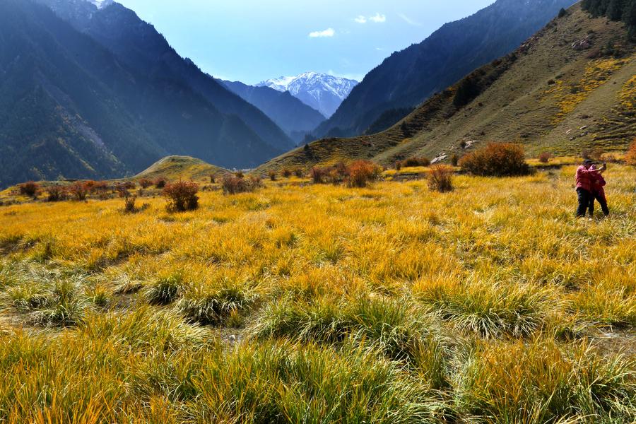 Qilian Mountains, ideal place for an autumn excursion