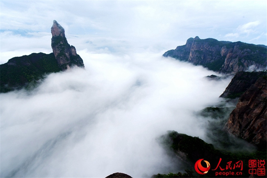 Ink painting-like scenic spot in E China