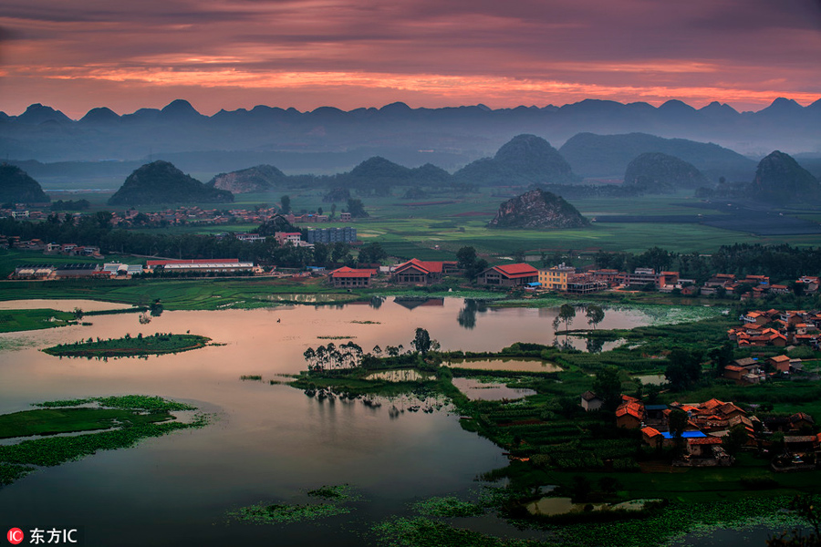 Puzhehei scenic area: Where landscape paintings come alive