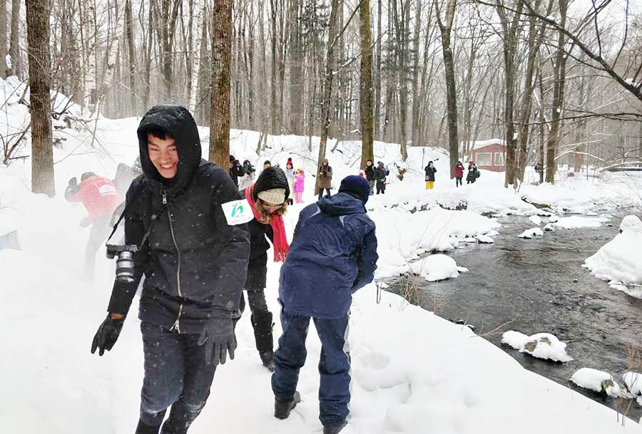 A winter wonderland in Northeast China's Tonghua