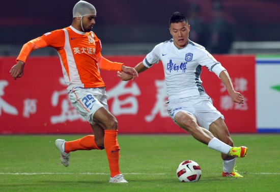 足協(xié)杯：天津泰達2:1戰(zhàn)勝山東魯能首次捧杯