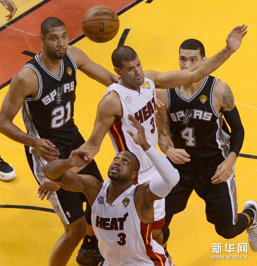 熱火力擒馬刺 4:3逆轉奪2013年NBA總冠軍