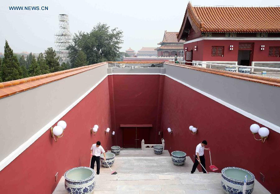 The changing looks of Beijing before V-Day parade