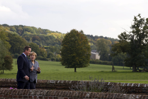 Political dignitaries hosted at Chequers