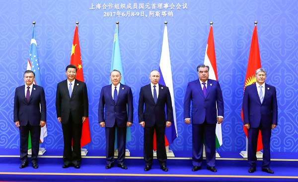 SCO leaders emphasize political, diplomatic means to settle regional conflicts