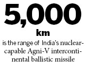 India test-fires nuclear-capable ballistic missile