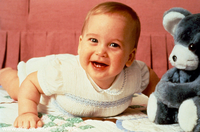 Childhood photos of Prince William and Kate