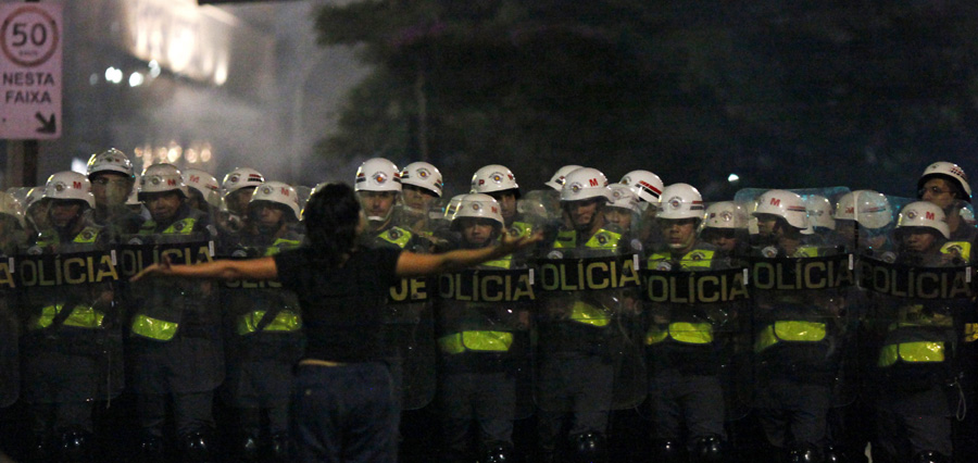 Brazilians protest World Cup spending