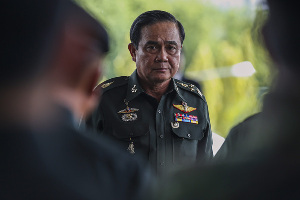 Thai army chief announces military coup