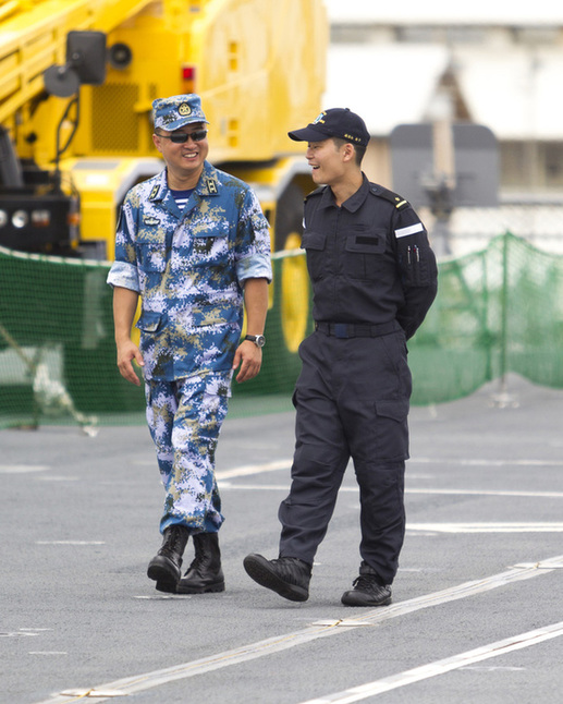 Chinese People's Liberation Army at RIMPAC drill