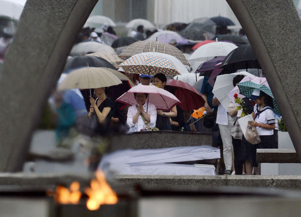 Japan commemorates 69th anniversary of atomic bombing