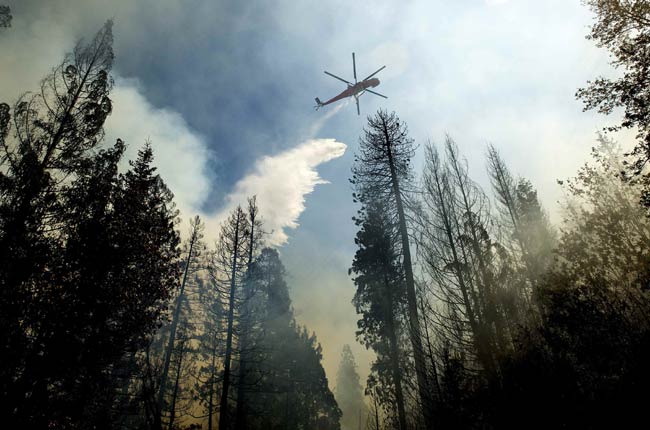 King Fire ravages California