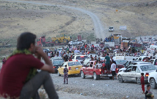 Turkish security forces clash with Kurdish demonstrators