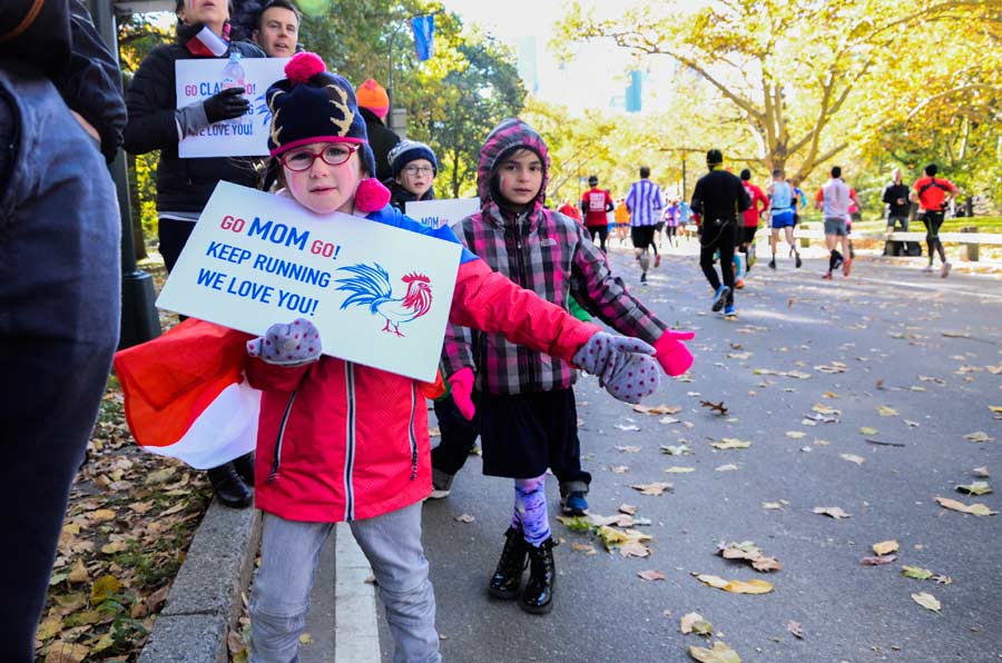 NYC marathon held in chilly, windy weather