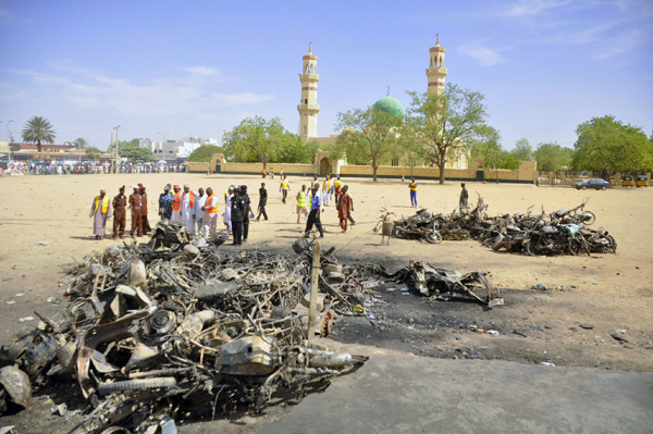 Mosque attack killed 100, wounded 135 in Nigeria