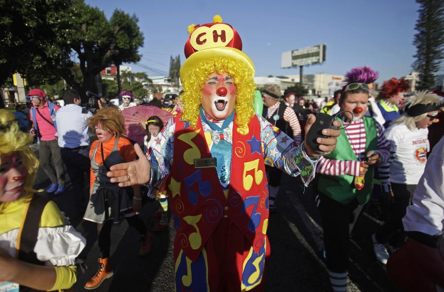 National Clown Day held in San Salvador