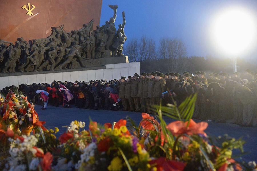 DPRK marks 3rd anniversary of Kim Jong-il's death