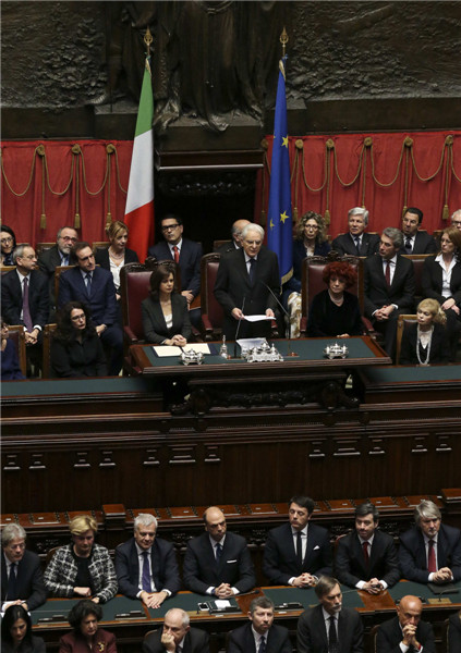 Sergio Mattarella sworn in as Italian president