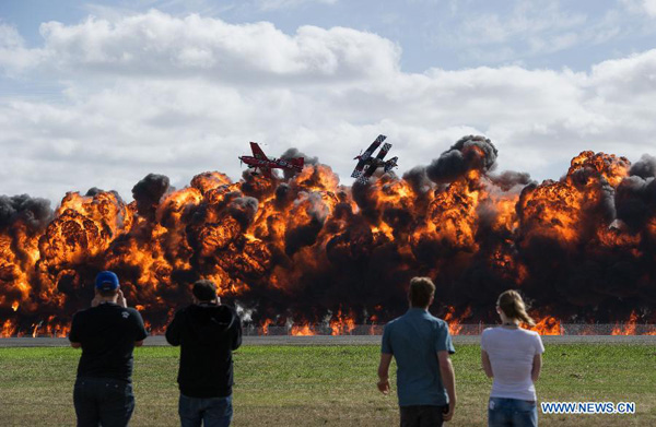 Australian International Airshow held in Melbourne