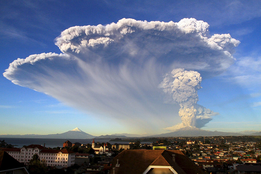 Volcano erupts in southern Chile, belching ash, smoke into sky