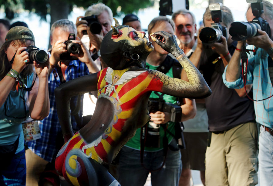 World Bodypainting Festival held in Austria