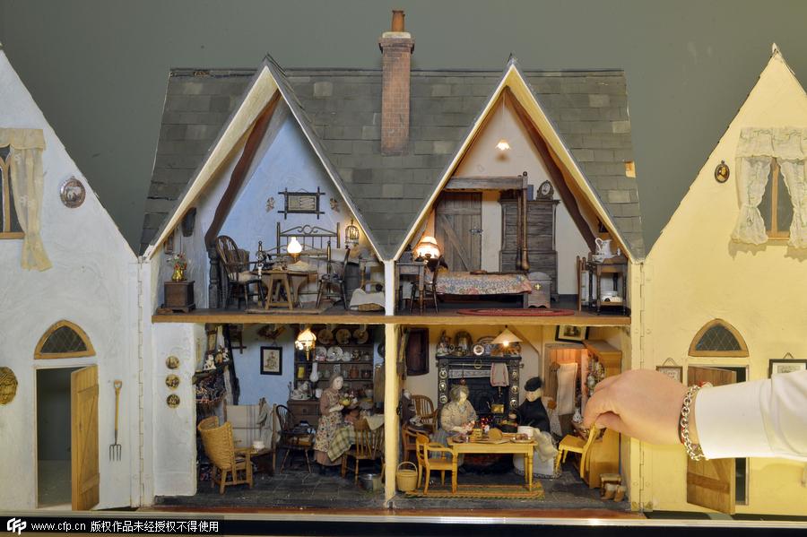 Collection of 70 dollshouses gifted to Newby Hall