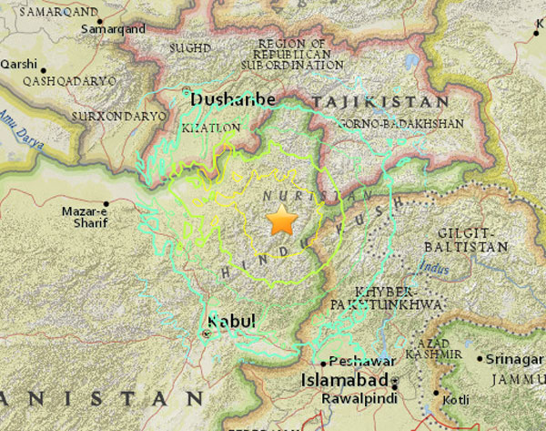 7.5-magnitude quake shakes Afghanistan, Pakistan and India