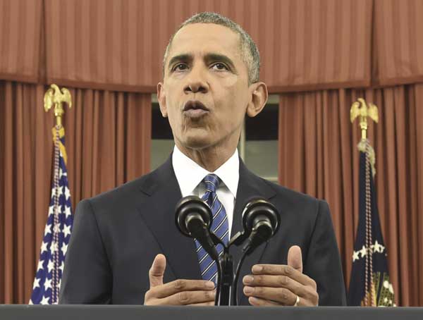 Obama in speech to nation vows to defeat 'new phase' of terrorist threat