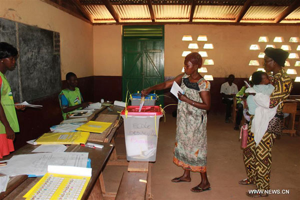 Central African Republic's voters head to polls