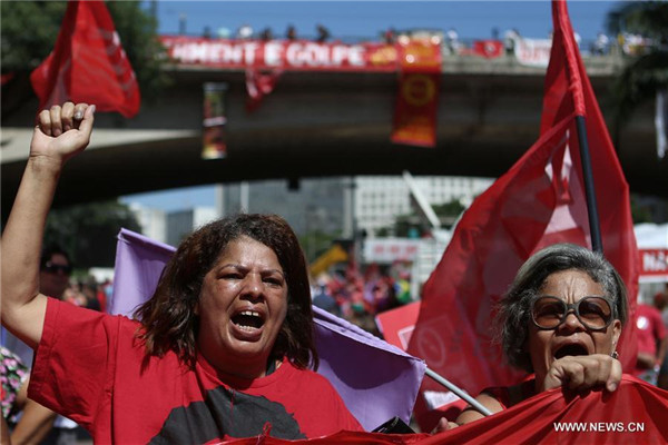 Brazil's lower house begins session ahead of impeachment vote