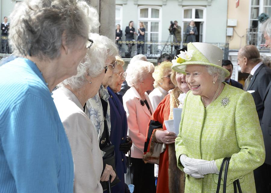 Britain's Queen Elizabeth II celebrates 90th birthday