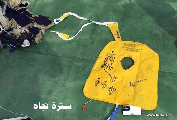 Debris from EgyptAir flight 804 found