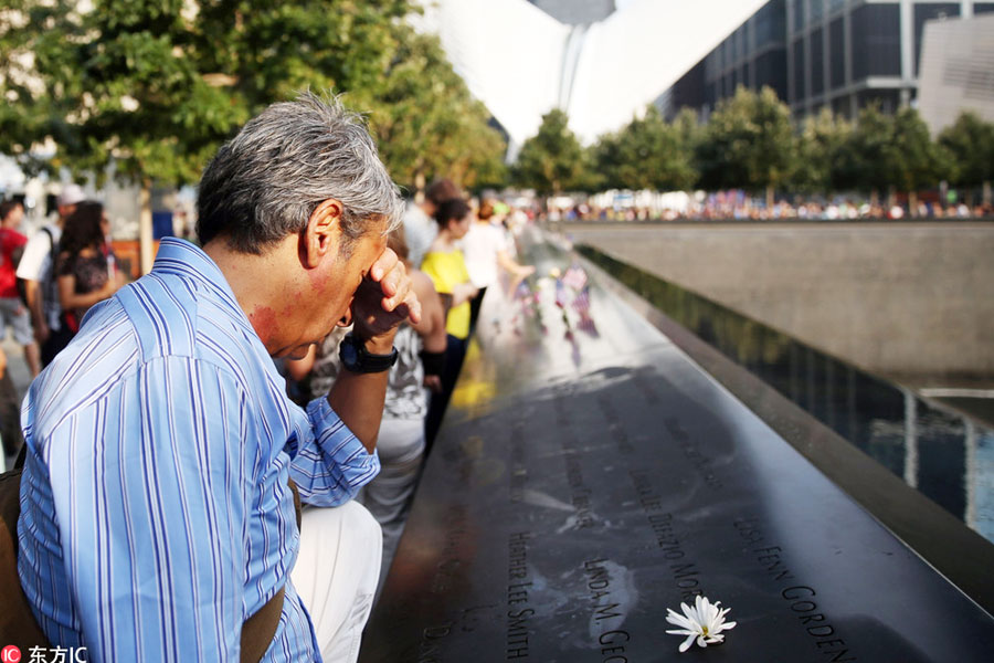 15th anniversary of 9/11 attacks marked in NYC