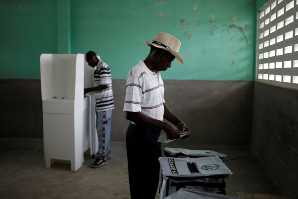 Haiti holds long-delayed presidential elections