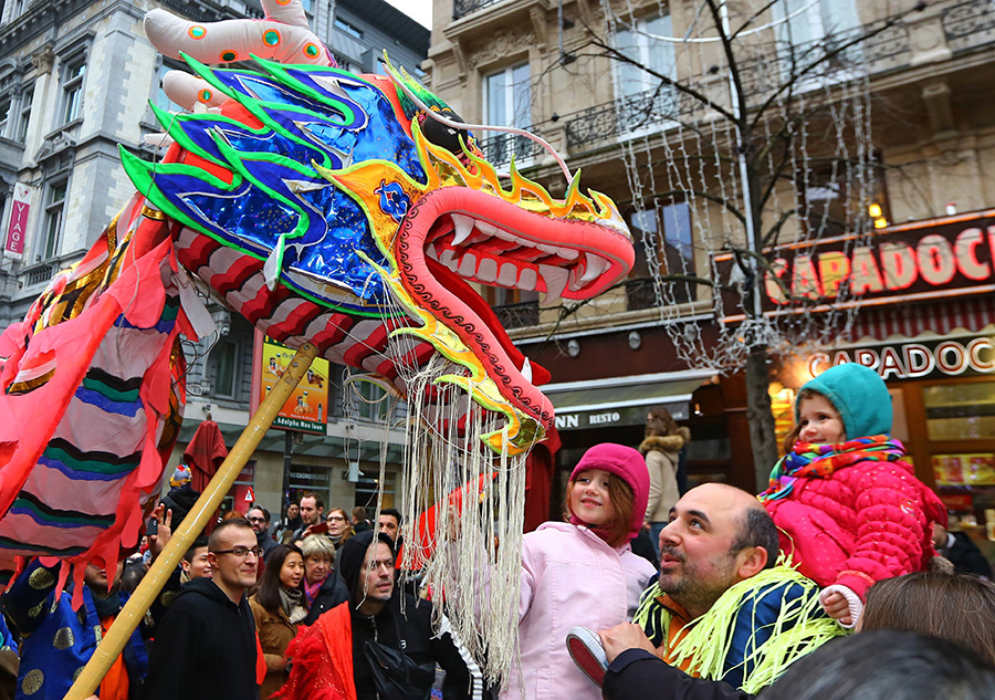 People across the world get a taste of Chinese Spring Festival